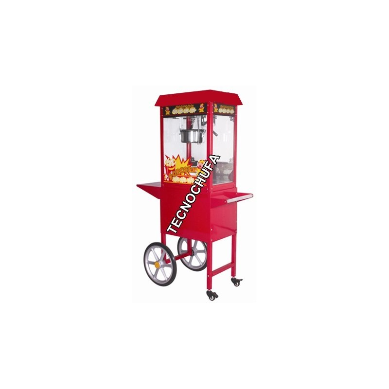 POPCORN MACHINE TECNOPOP 8 OZ-T WITH CART